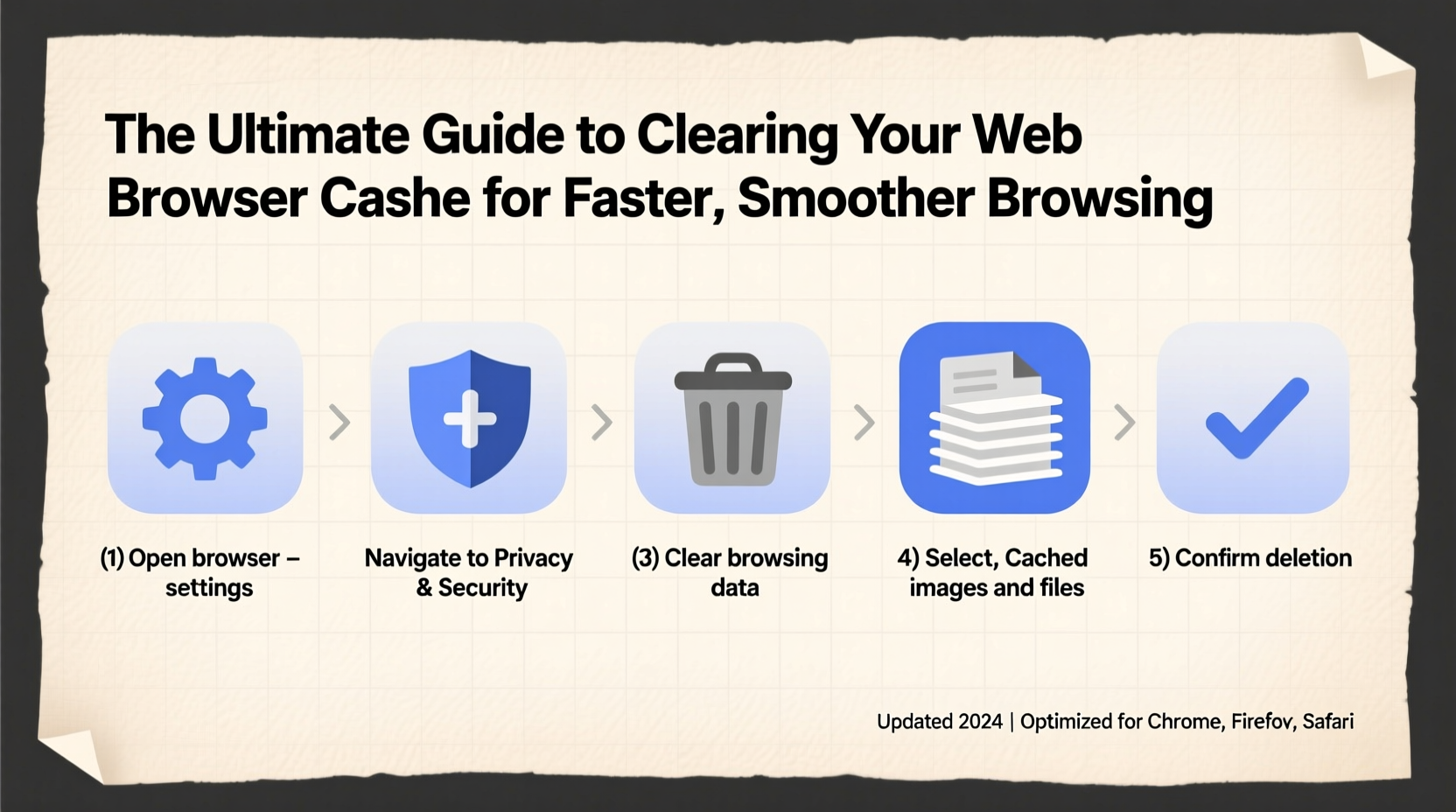 Explain the Key Benefits of Regularly Clearing Browser Cache