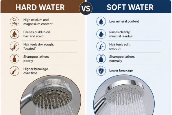 Does Hard Water Cause Dry Hair