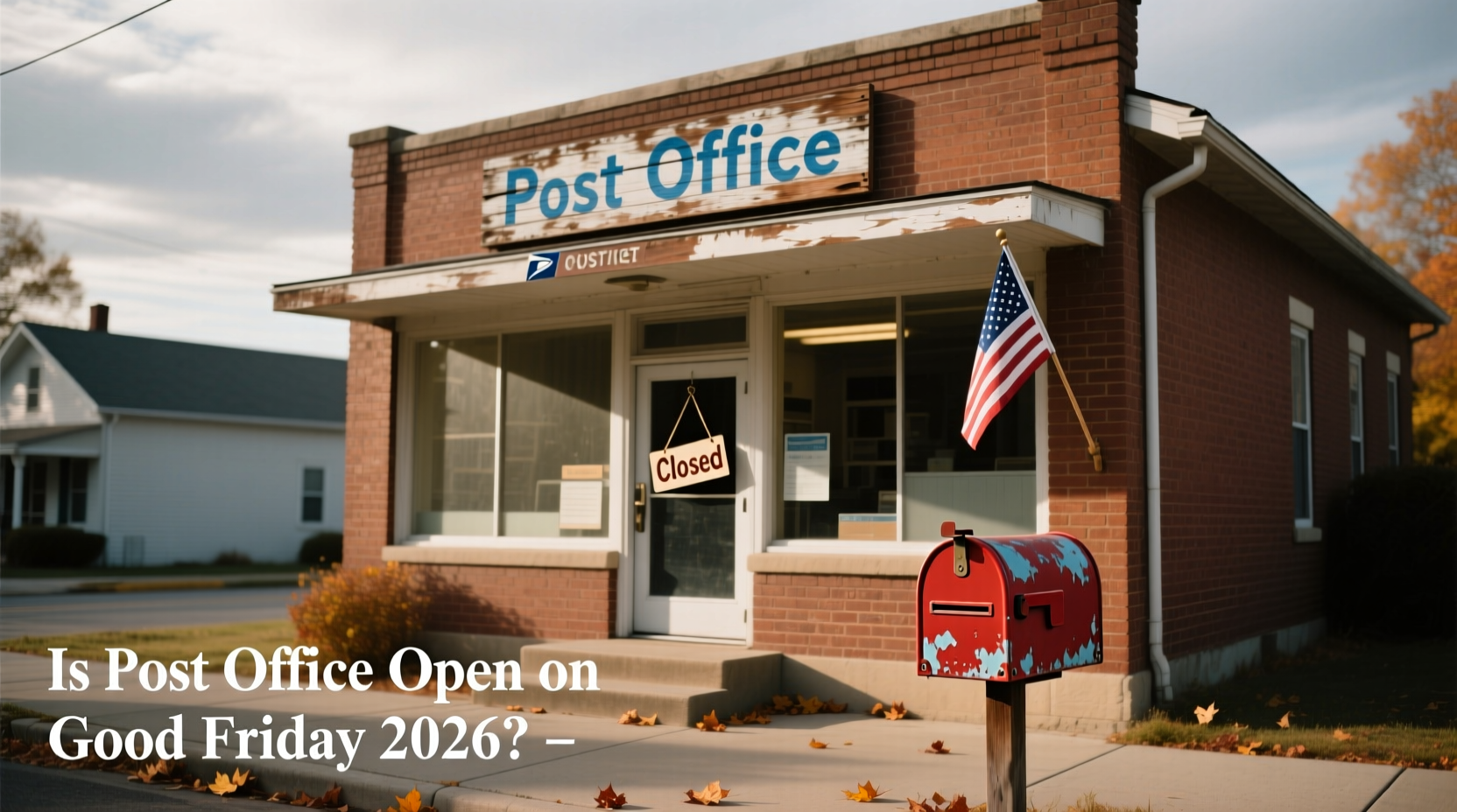 Will the Post Office Be Open on Good Friday