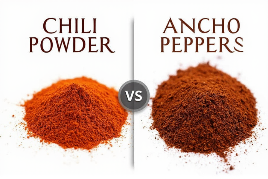 Ancho Chile Pepper vs Chili Powder