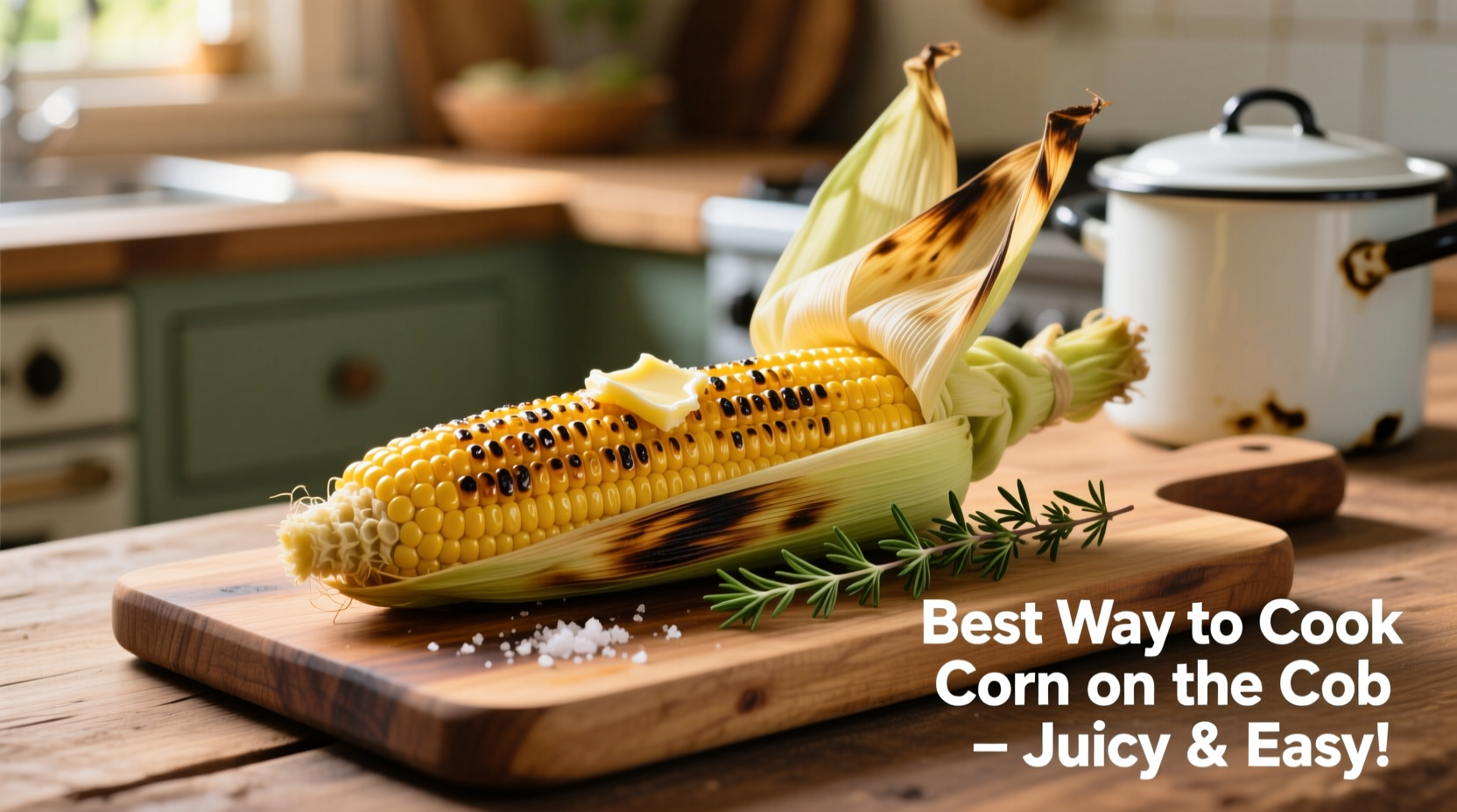 Best Way to Cook Corn in the Husk