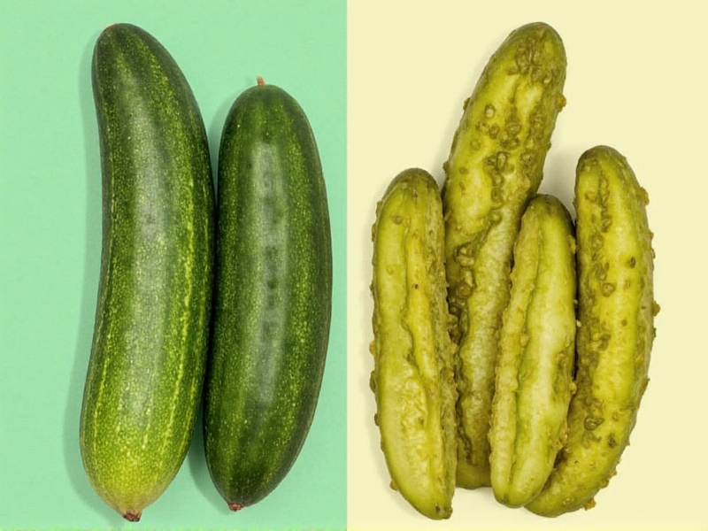 Are Cucumbers and Pickles the Same Thing