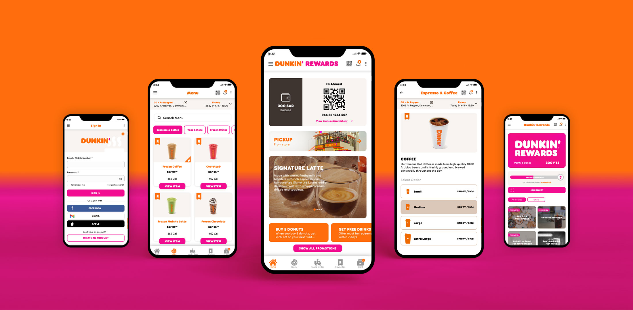 Dunkin Donuts App for Android Free Download