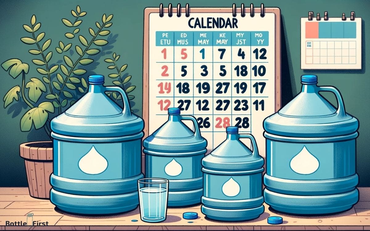 How Many 5 Gallon Water Jugs Do I Need Monthly