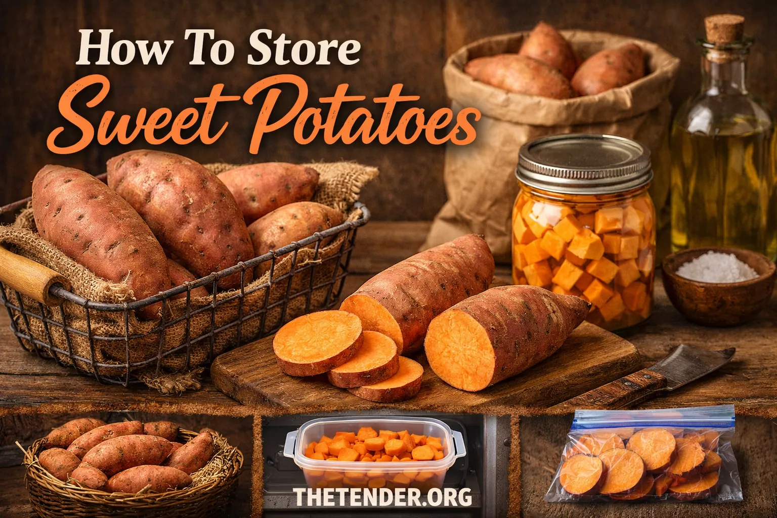 How Long Can I Store Sweet Potatoes