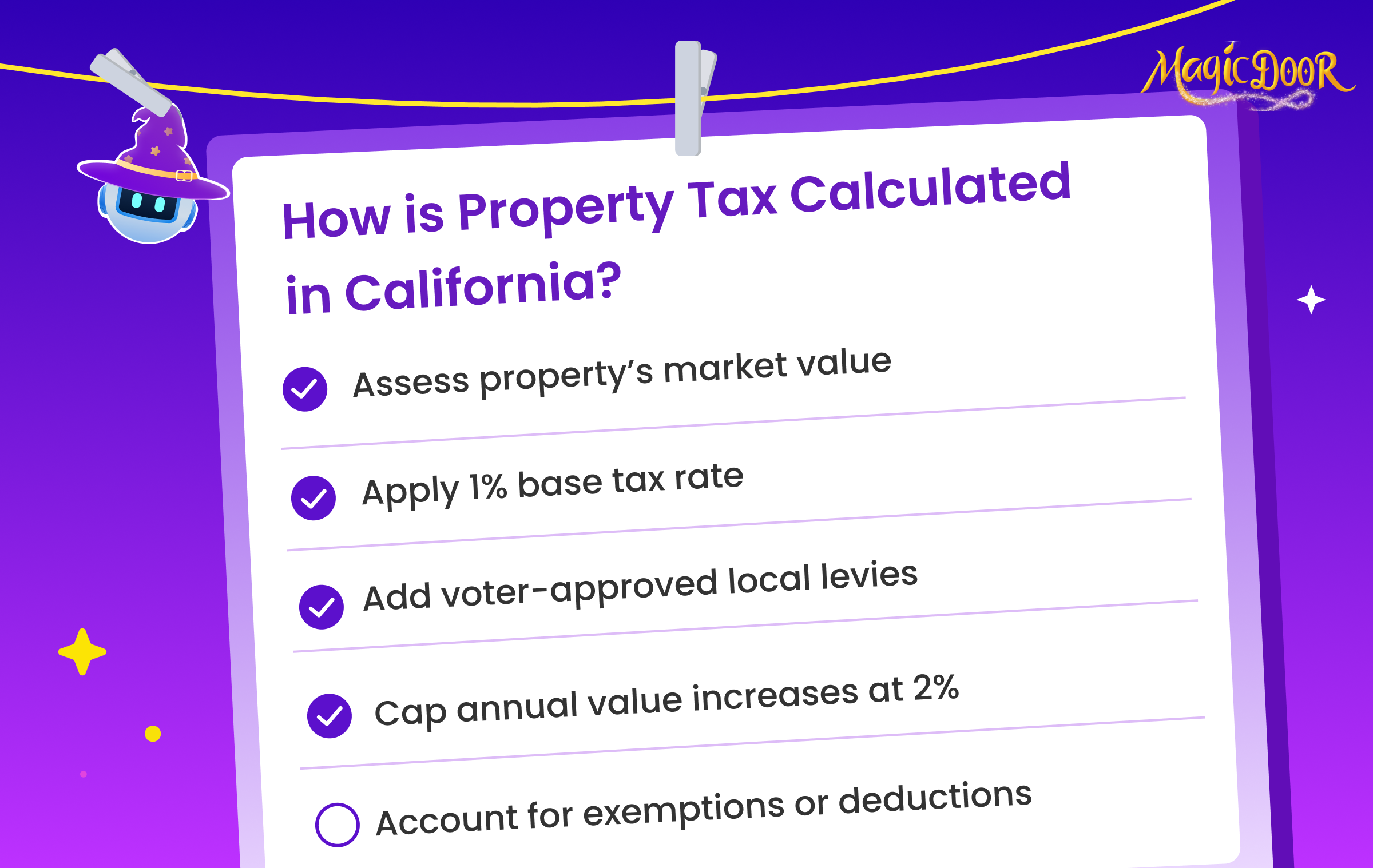 Property Tax Information California