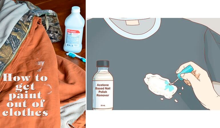 How to Get Paint off Clothes