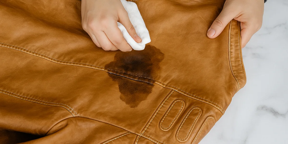 Removing Oil Stain from Leather