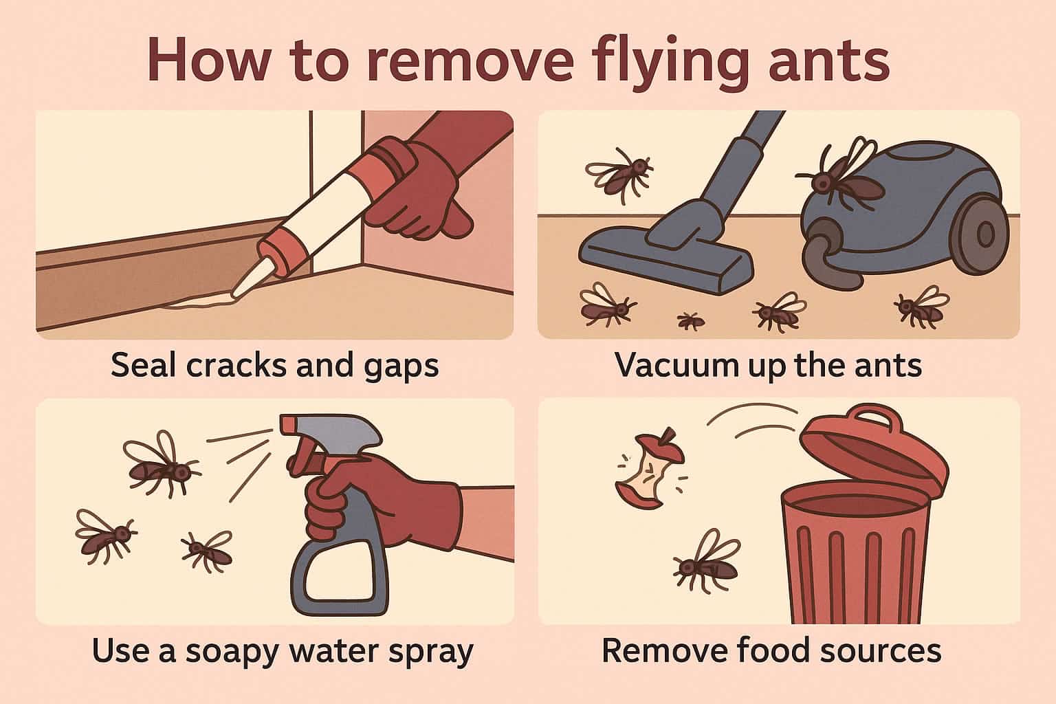 How to Get Rid of Ants Invading the House
