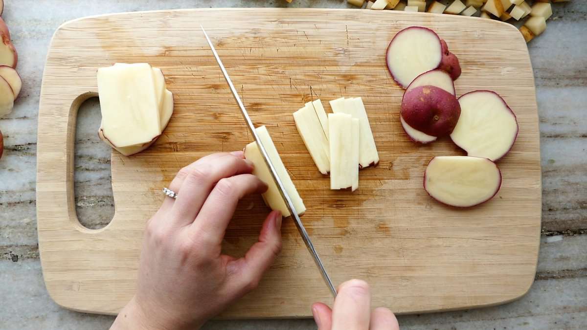 How to Julienne a Potato