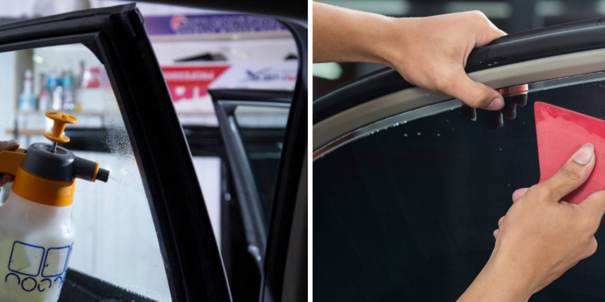 What Is in Window Tint Application Solution