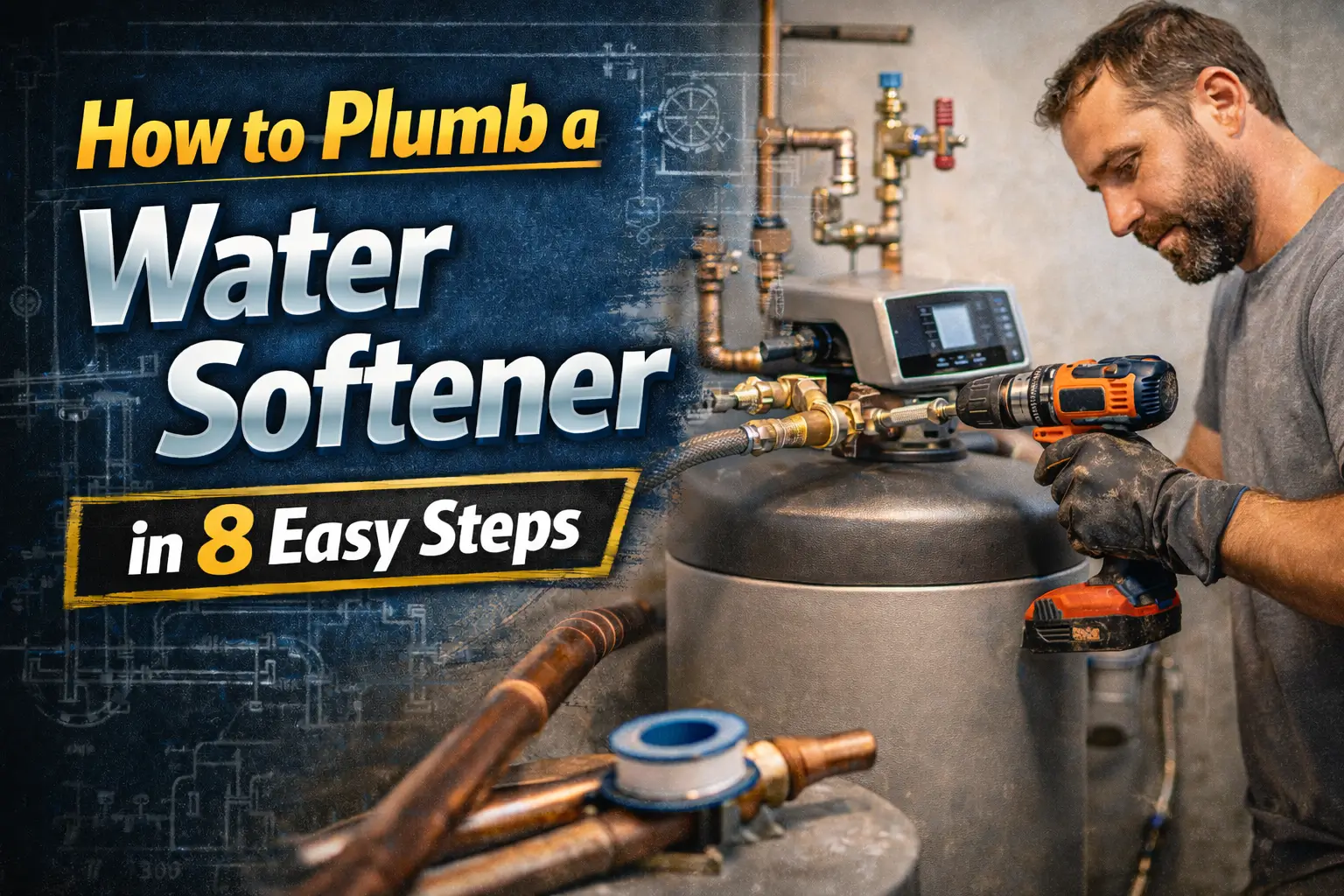 How to Plumb Water Softener