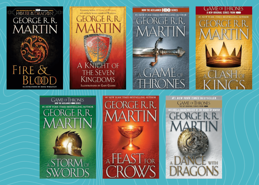How Many Books in Series Game of Thrones