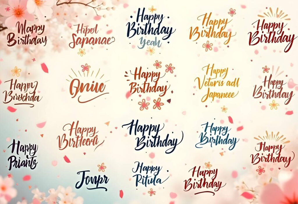 How to Write Happy Birthday in Different Languages