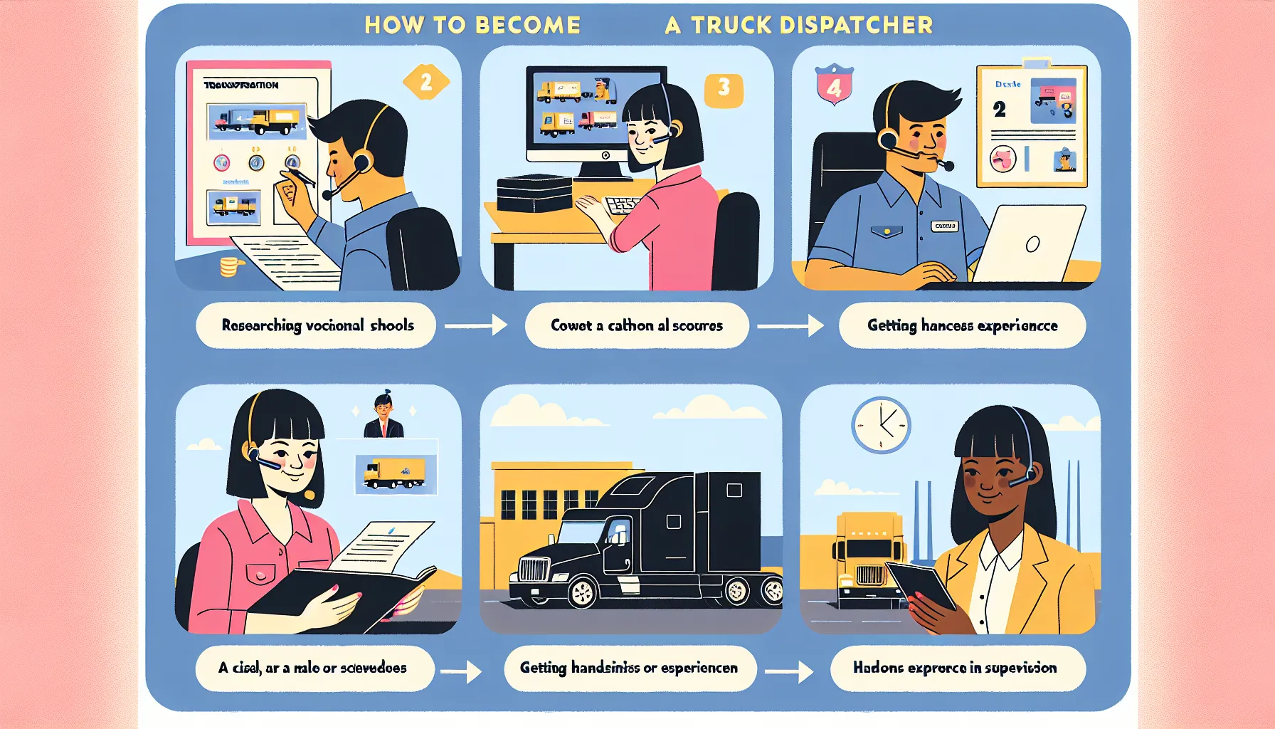 How to Become a Truck Dispatcher for Free