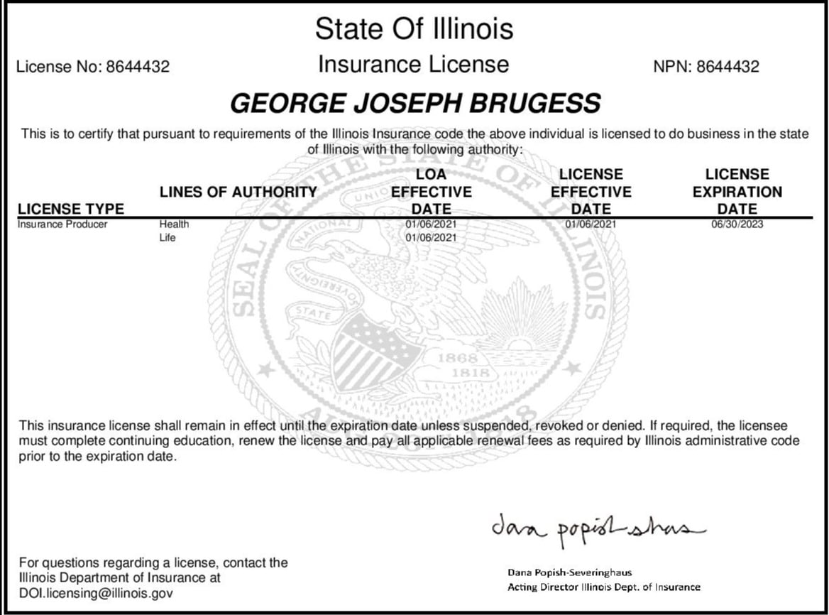 Illinois Life and Health Insurance License Requirements