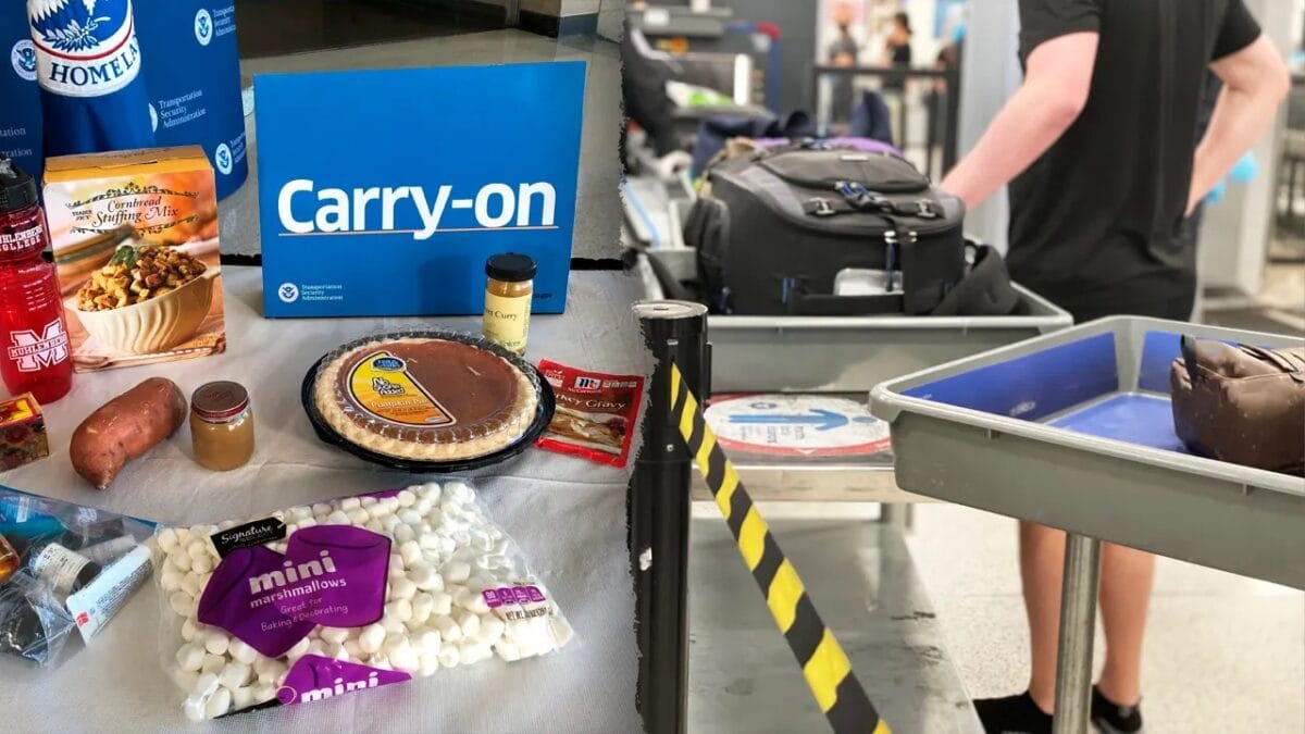 Can I Carry Food Through Tsa
