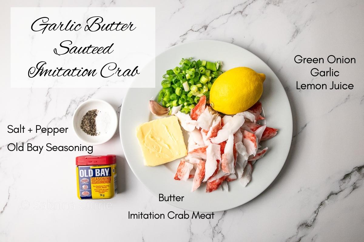 Ingredients of Imitation Crab Meat