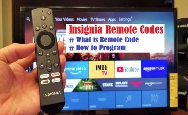 How to Program an Insignia Remote