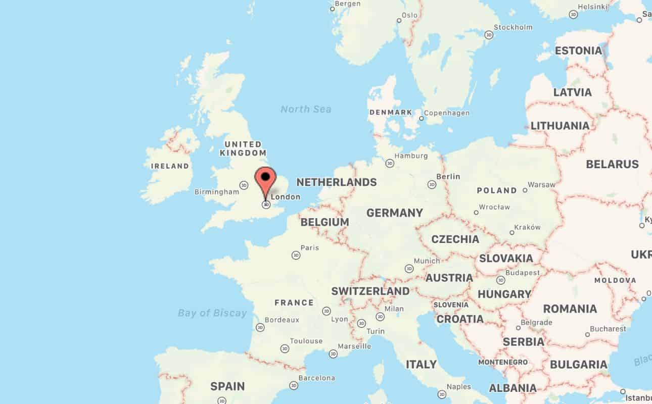 Where Is London Located in Europe