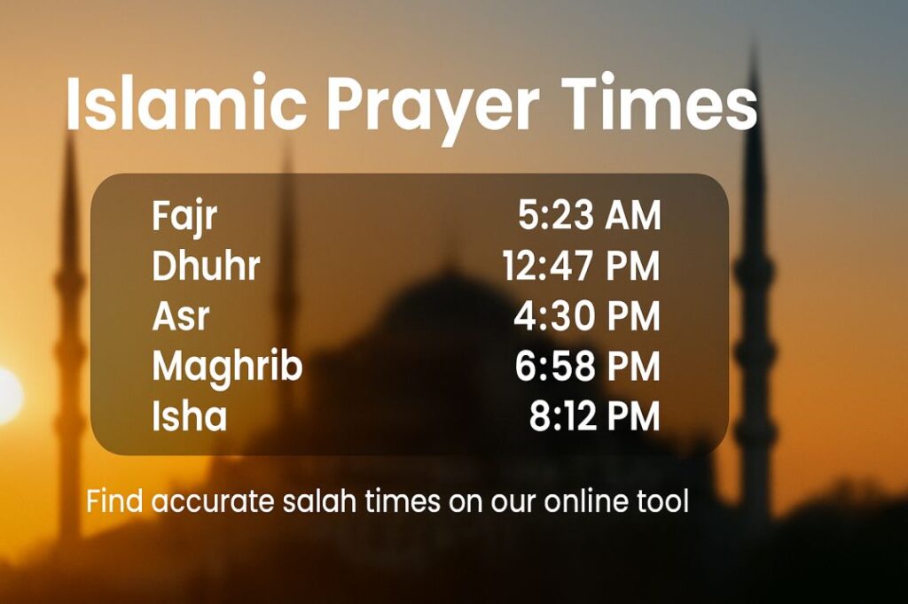Maghrib Time in San Jose