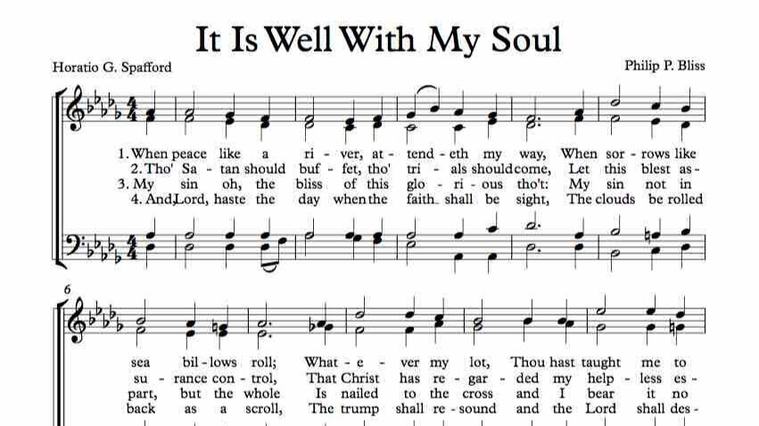 When Was It Is Well with My Soul Written