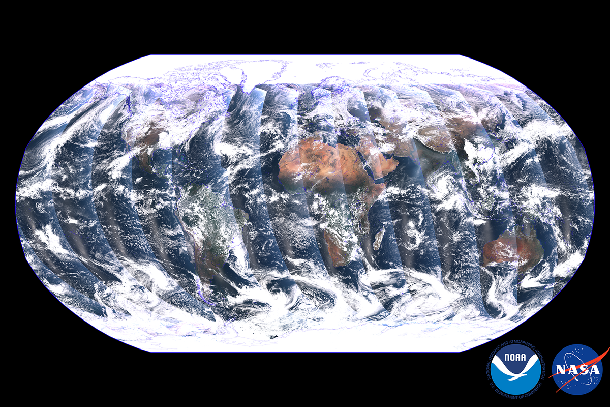 Satellite Actual View