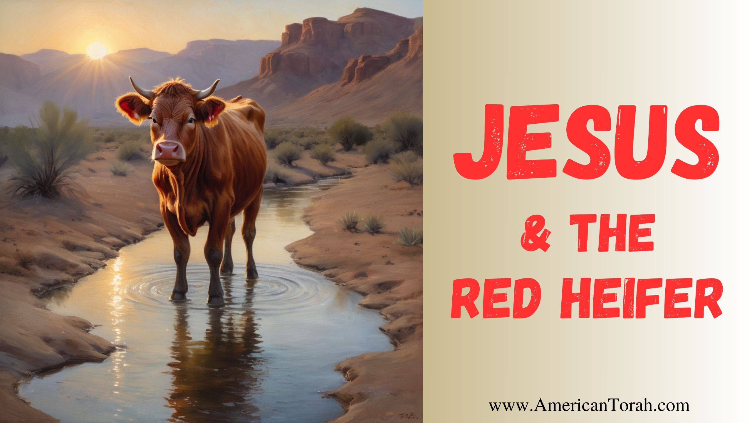 The Red Heifer in Scripture