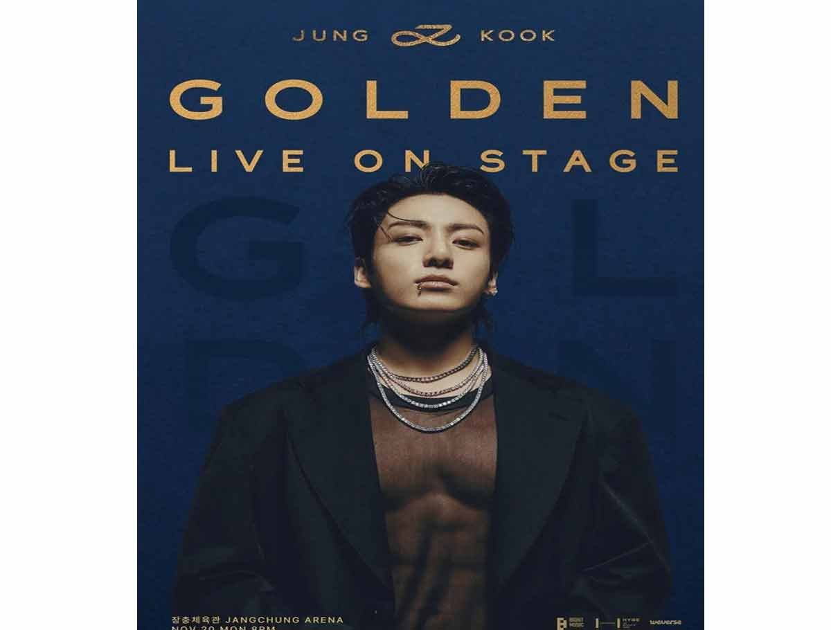 Jungkook Golden Live on Stage Stream