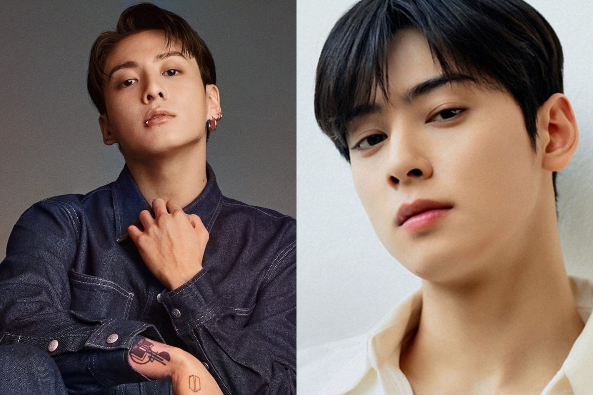 Jungkook and Cha Eun Woo