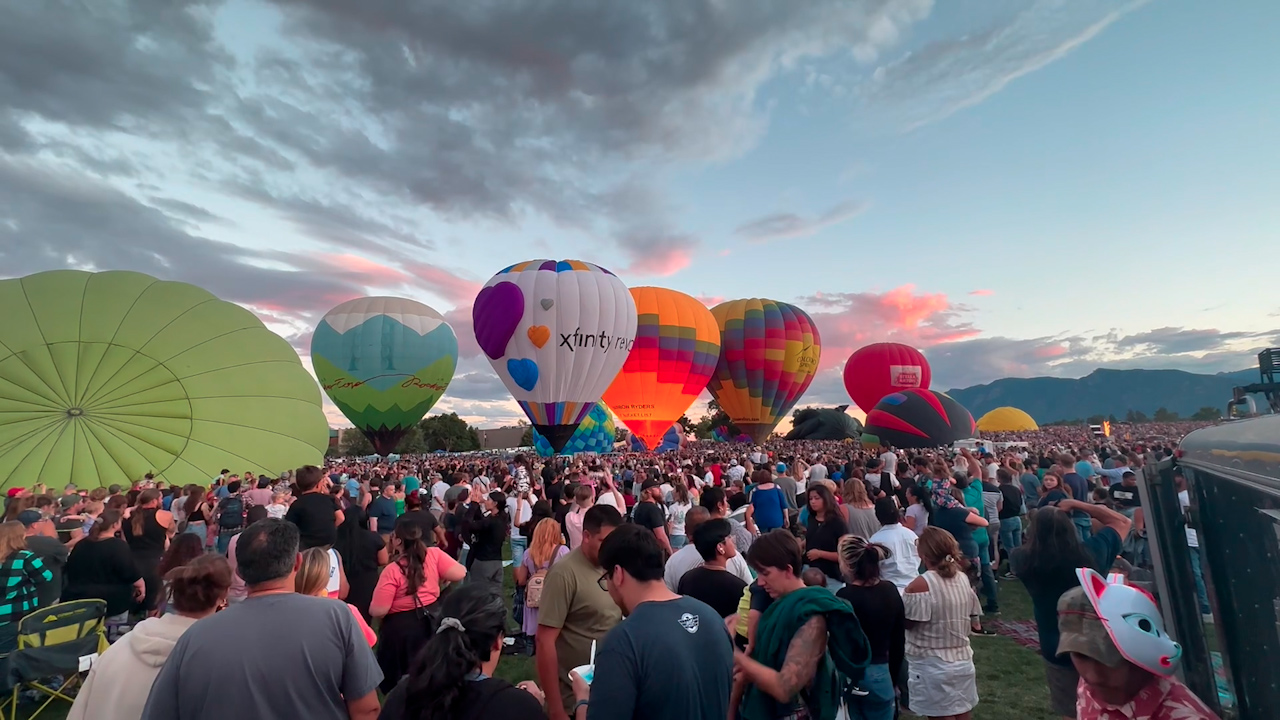 Golden Skies over Memorial Park: Labor Day Lift off Kicks off Weekend Festivities