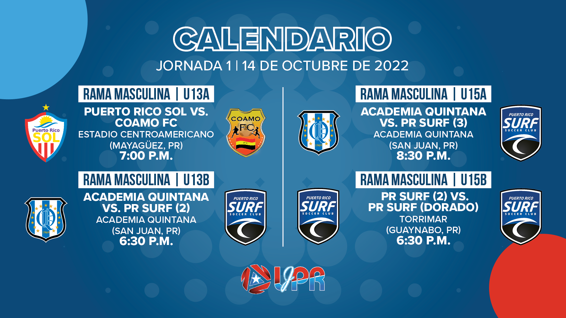 Puerto Rico Soccer Schedule