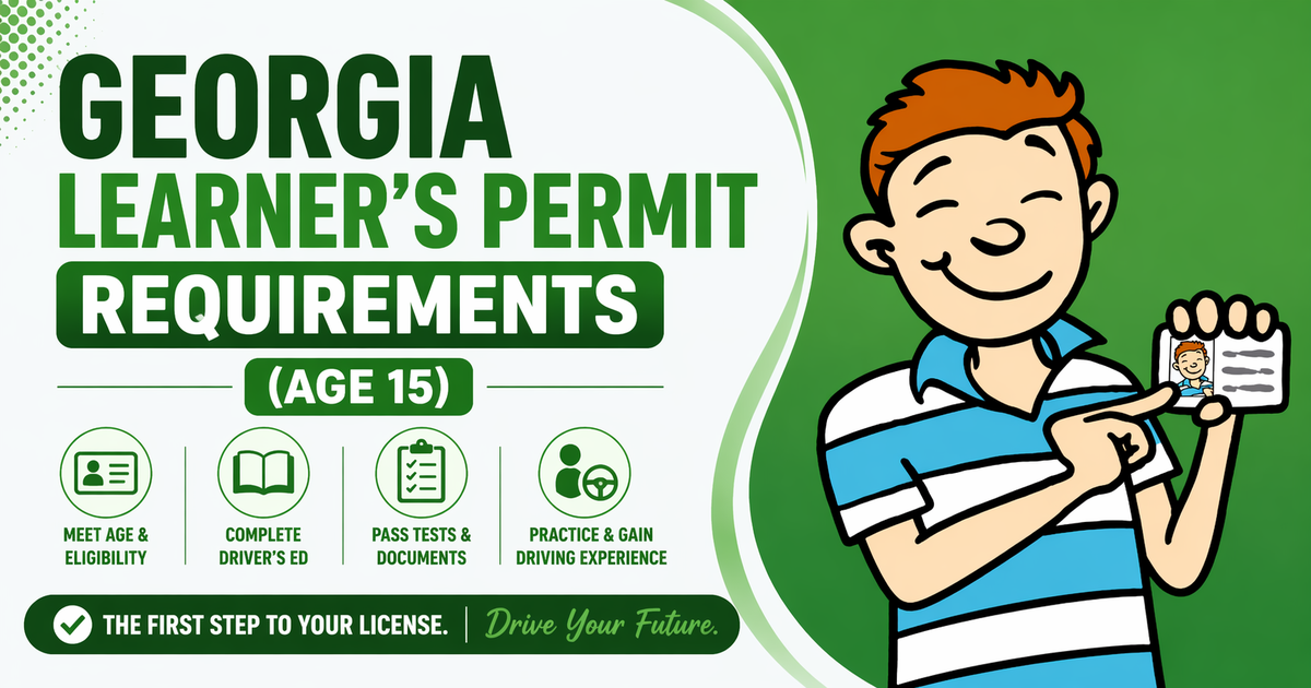 Requirements for Learner's Permit in Georgia