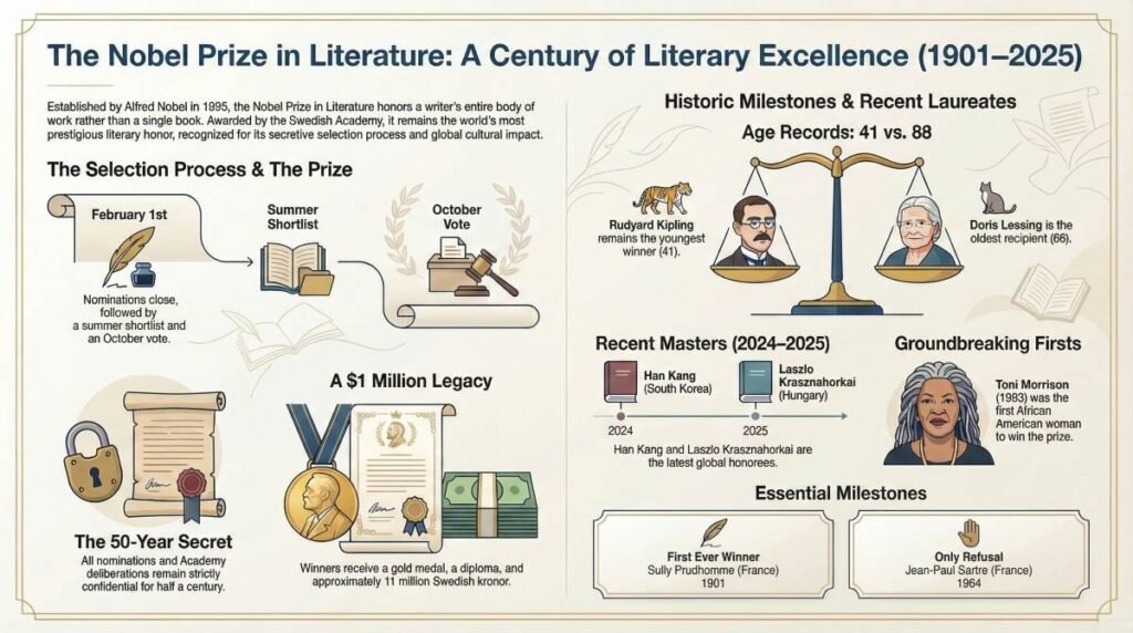 List of Nobel Prize Winners for Literature
