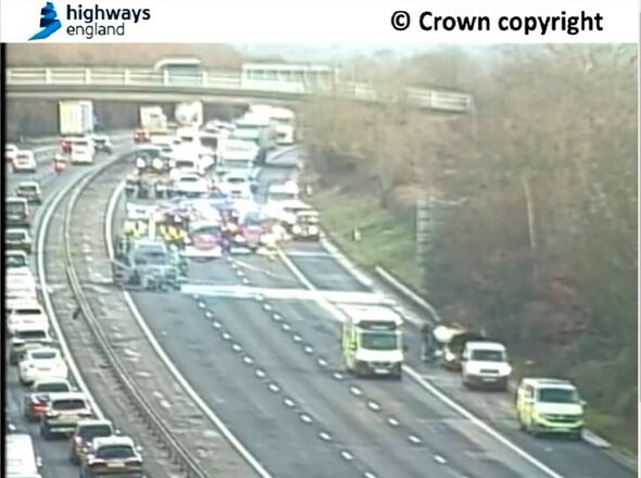 M11 Southbound Traffic Held Between J8 and J7A