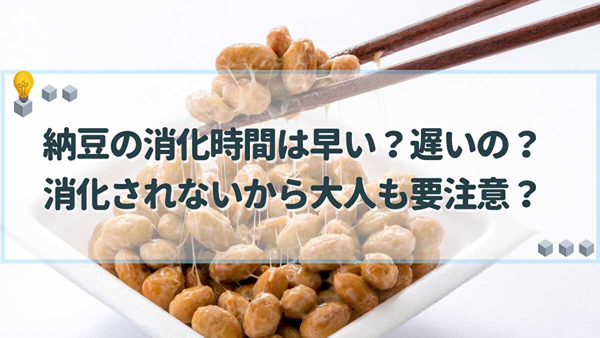 納豆が消化されないのはなぜ？便に出る理由と栄養吸収の真実を解説