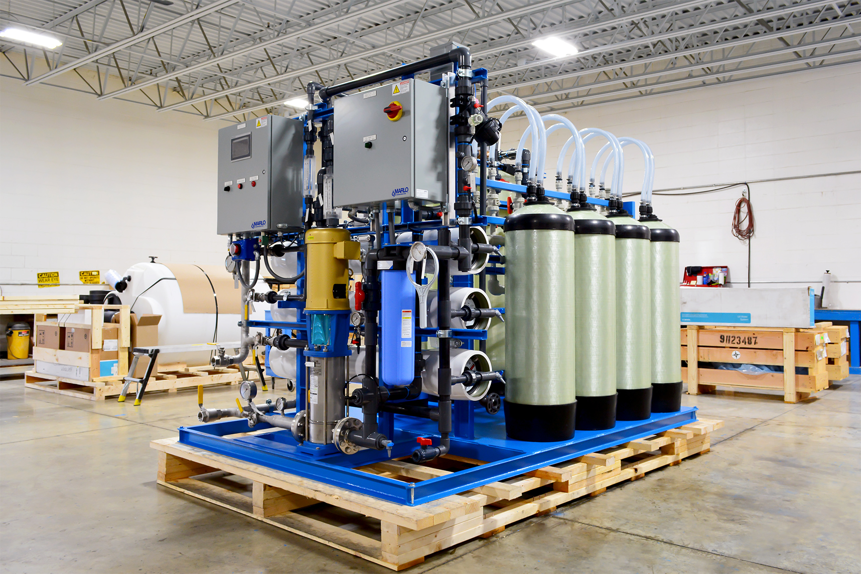 Commercial Deionized Water Units for Industrial Cleaning