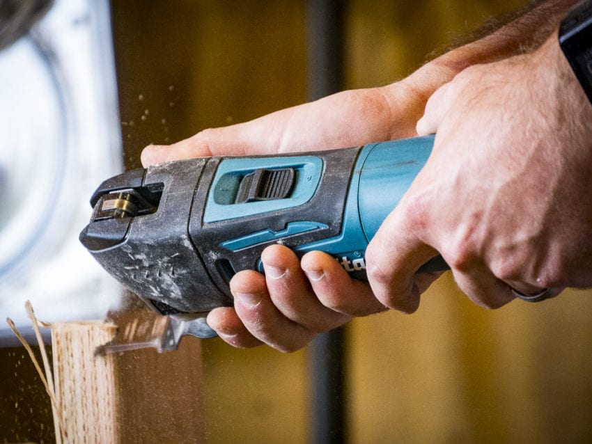 Cutting Copper Pipe with Oscillating Tool
