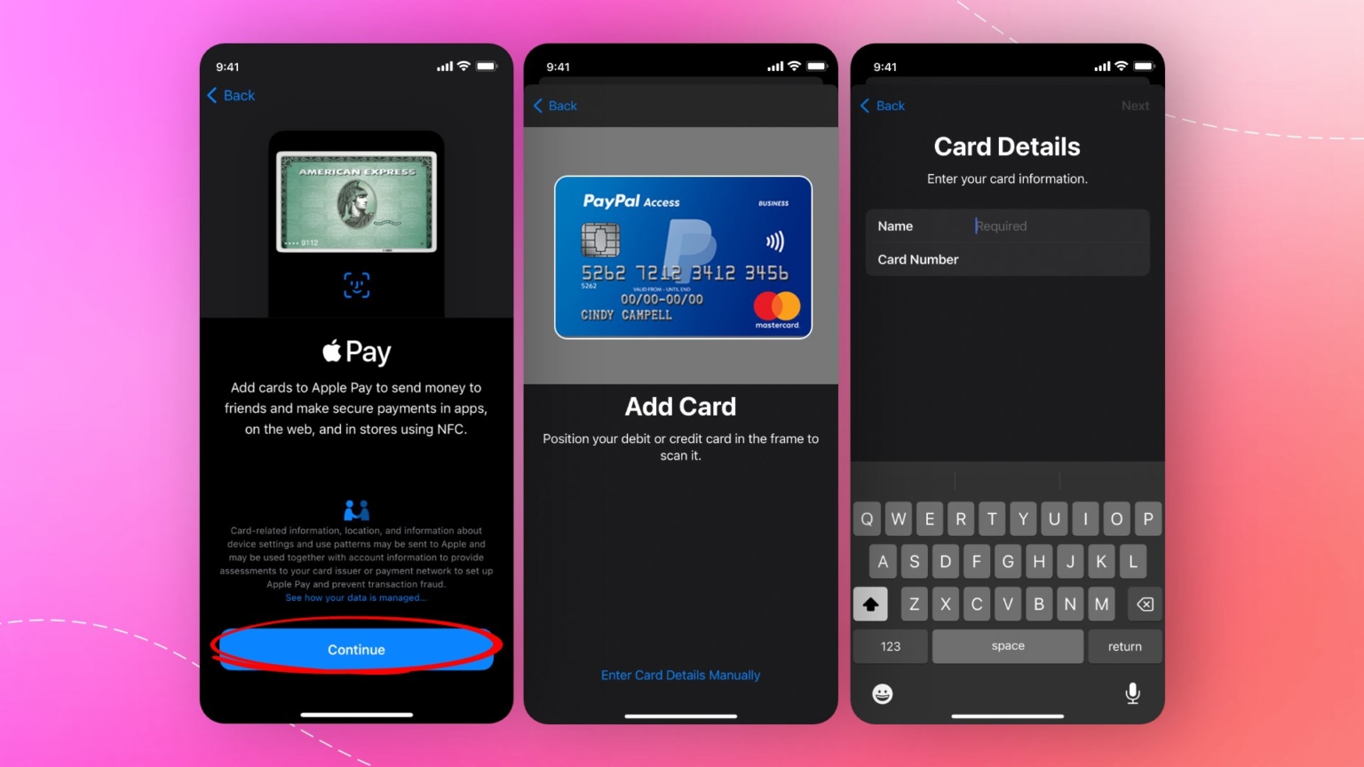 How to Add Paypal Credit Card to Apple Wallet