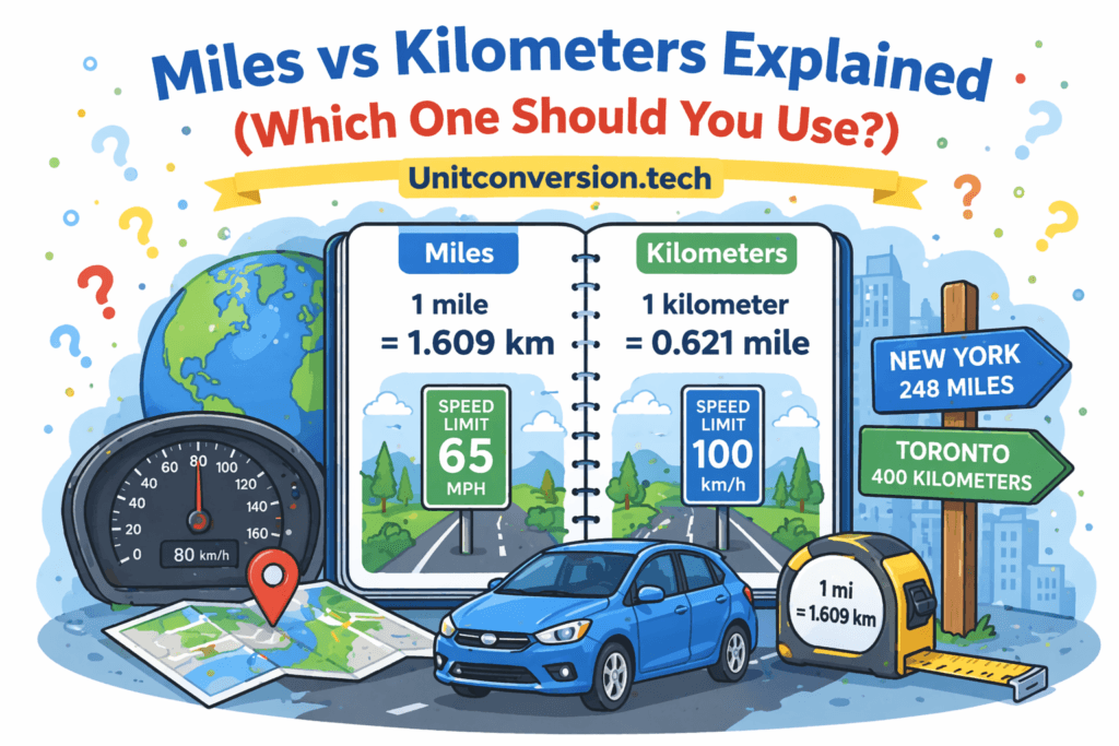 What's the Difference Between Miles and Kilometers