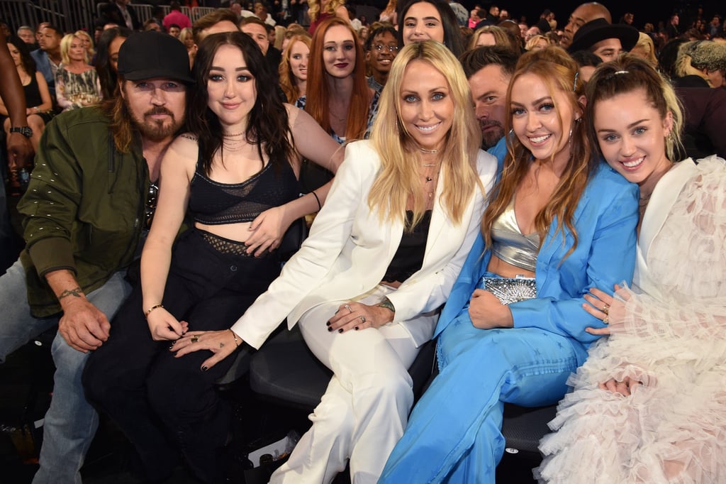 Miley Cyrus with Family