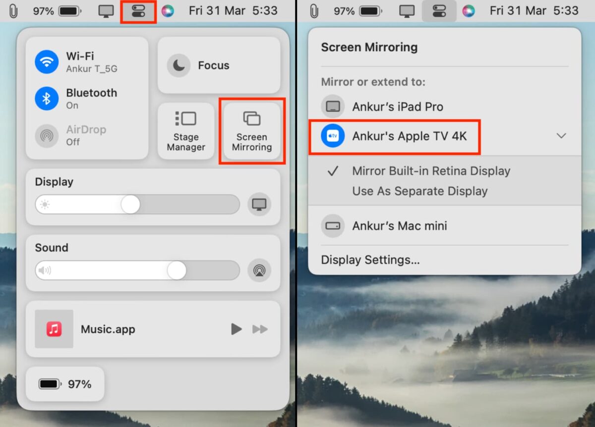 How Do You Mirror Mac to Apple Tv