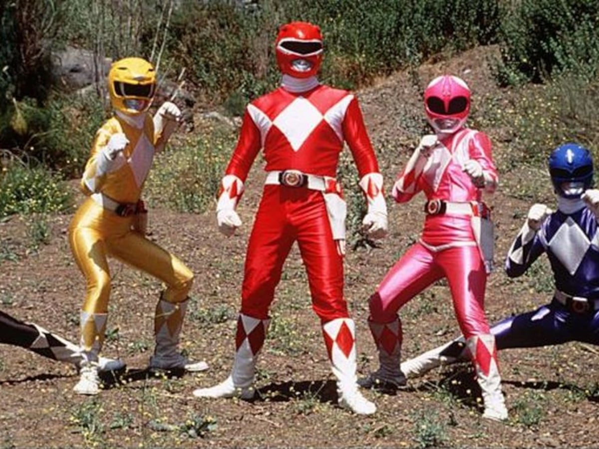 Skylar Deleon as a Power Ranger