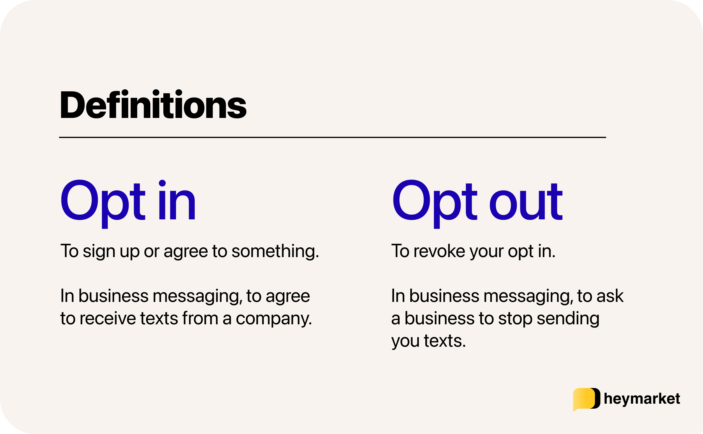 What Does Opting in Mean