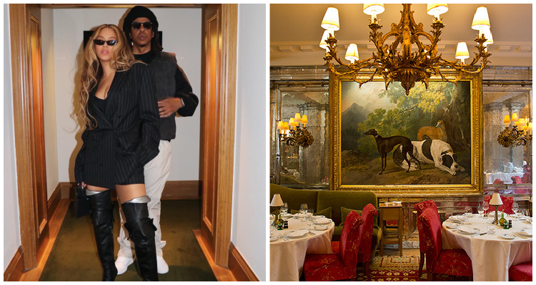 Where Is Beyonce Staying in London