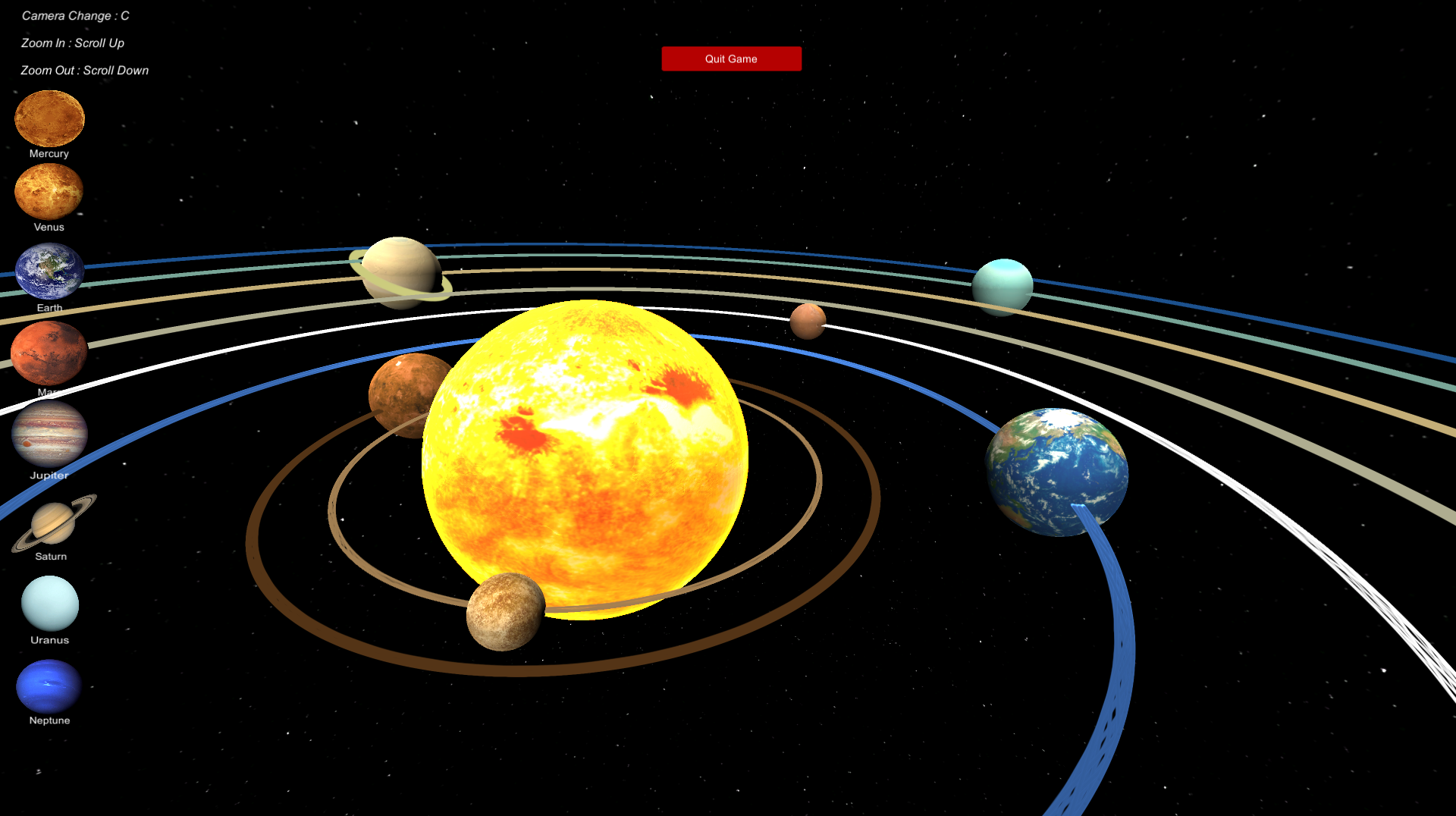 Solar System Simulator