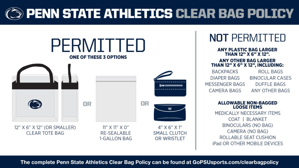 Penn's Peak Bag Policy
