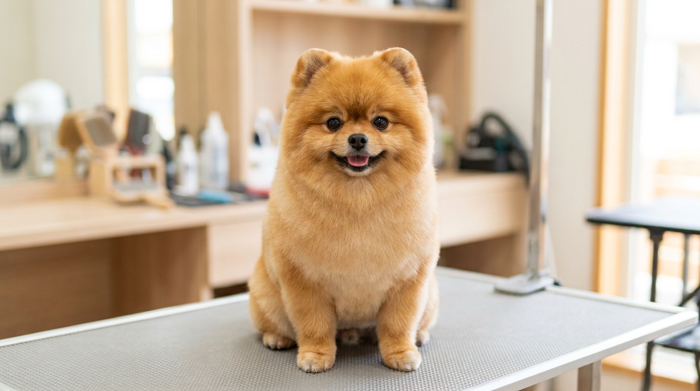 まるで小熊！ポメラニアンの熊カットが人気の理由と失敗防ぐ頼み方