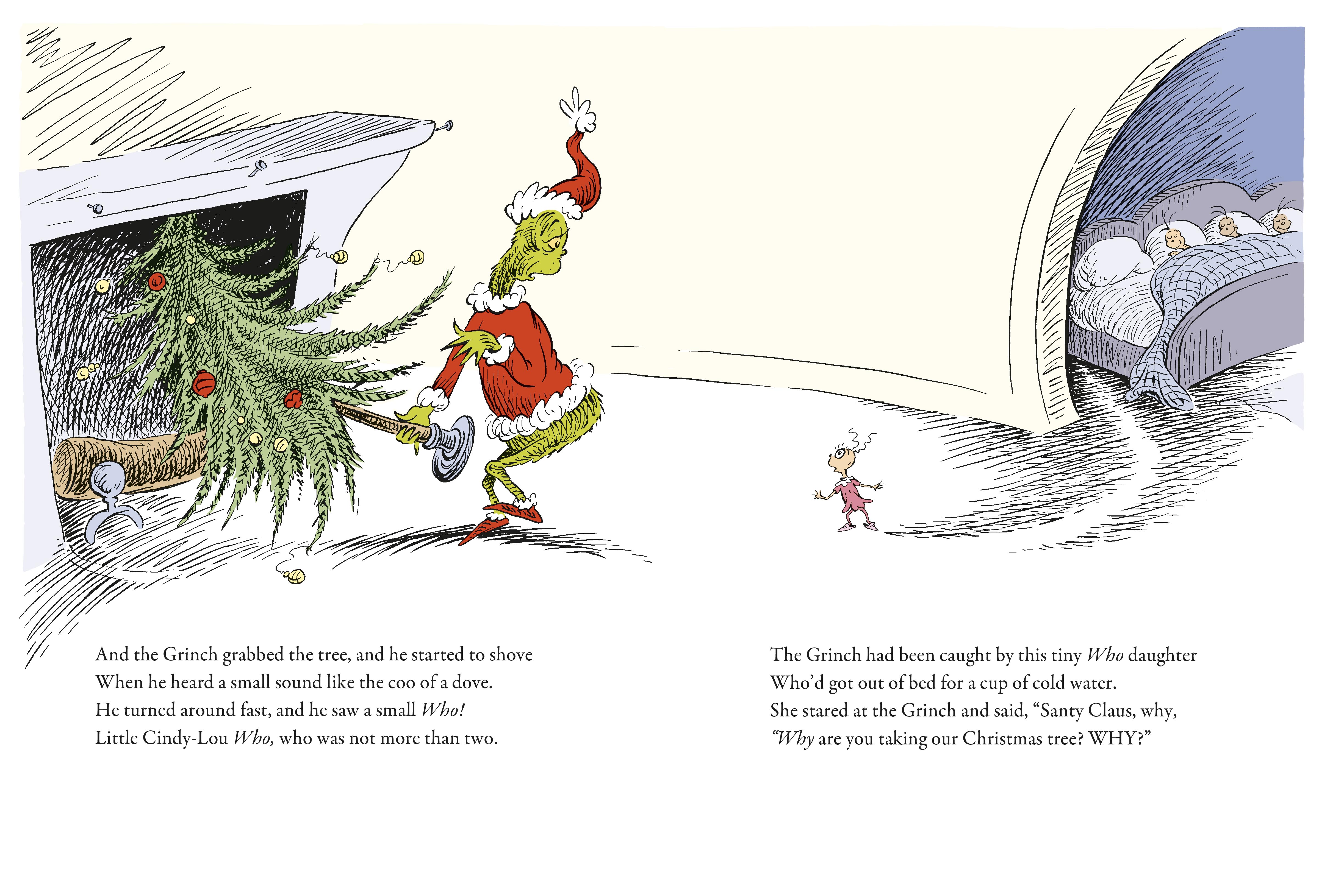 How the Grinch Stole Christmas Characters from the Book