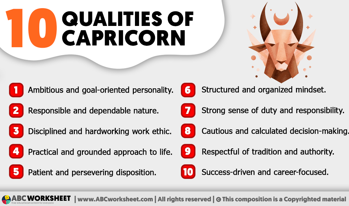 What Are the Personality Traits of a Capricorn